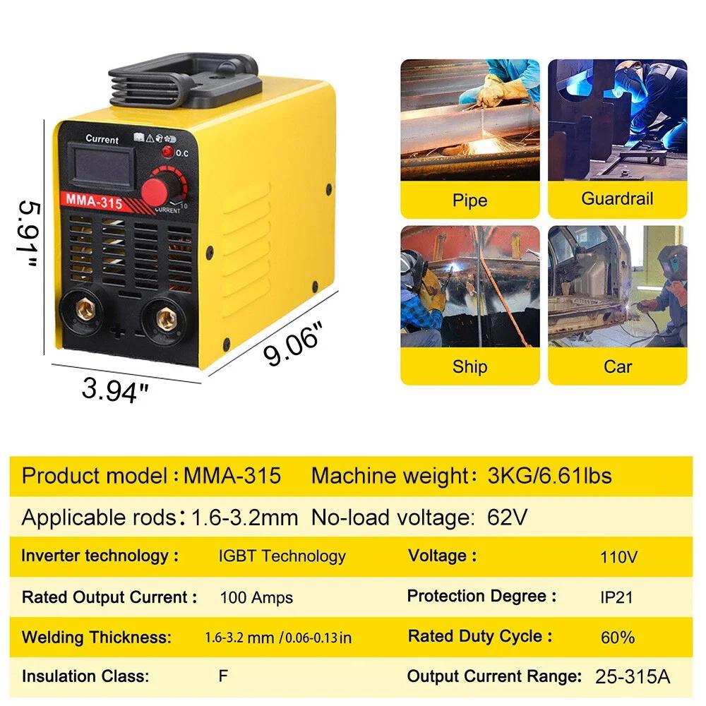 110V 300A Mini IGBT ARC Weldin - огляд і ціна Inverter Welding Machine Igbt 300A