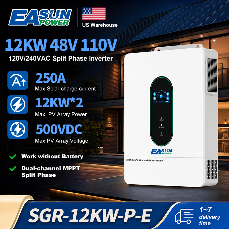 EASUN POWER 12KW Split Phase I - огляд і ціна Grid Tie Inverter Limiter 2000W