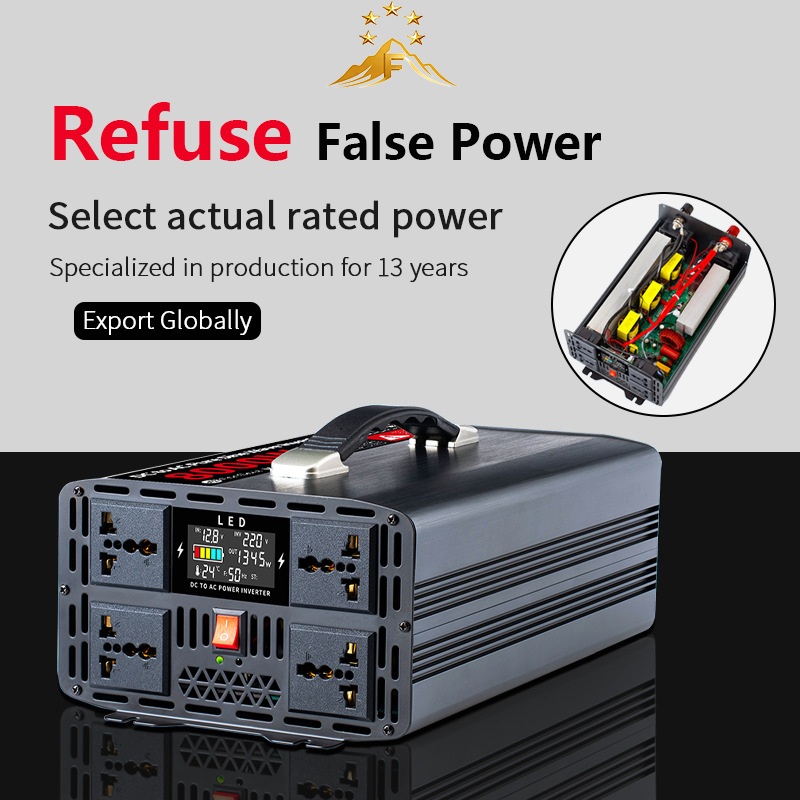 5KW 6KW 8KW Pure Sine Wave Off - огляд і ціна Pure Sine Wave Inverter 5000W 48V 220V
