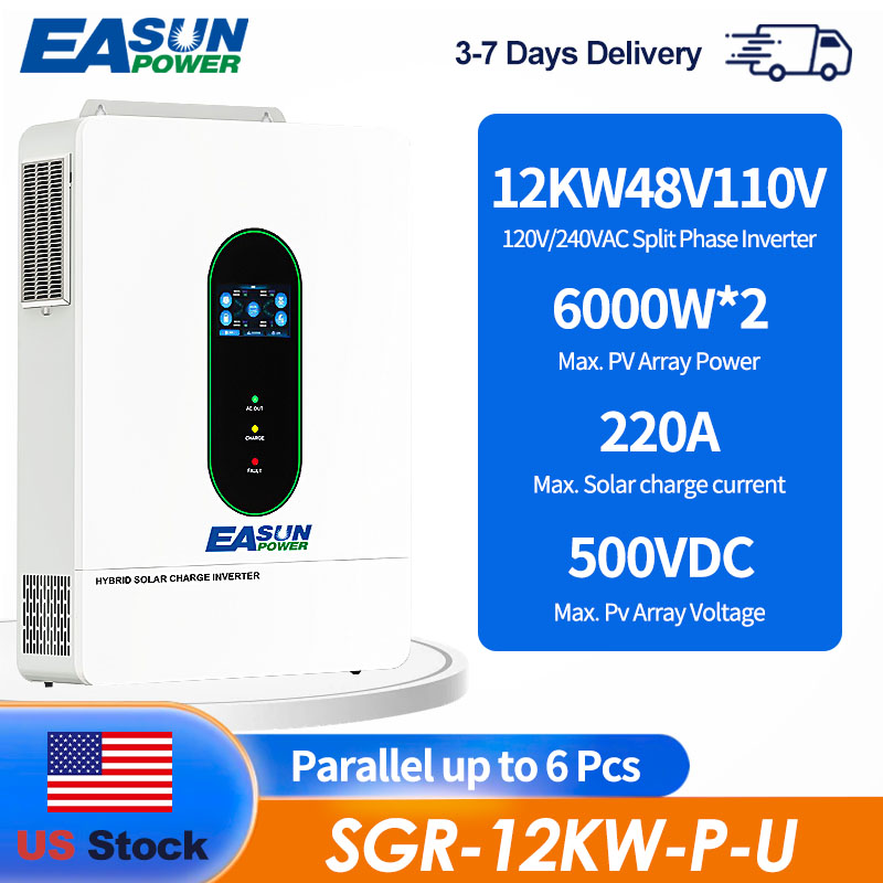 EASUN POWER US 12KW 12000W Spl - огляд і ціна Grid Tie Inverter Limiter 2000W