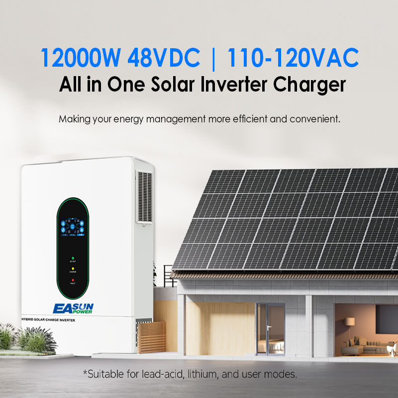 EASUN POWER US 12KW 12000W Spl - огляд і ціна Grid Tie Inverter Limiter 2000W
